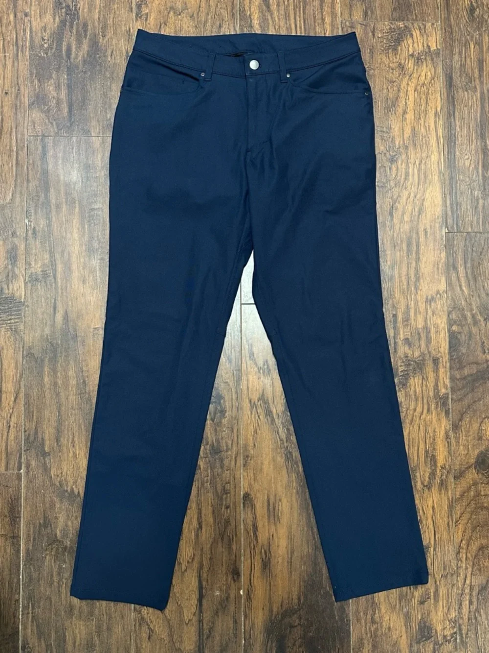 Lululemon ABC Pants Navy Blue Slim Stretch Size 32